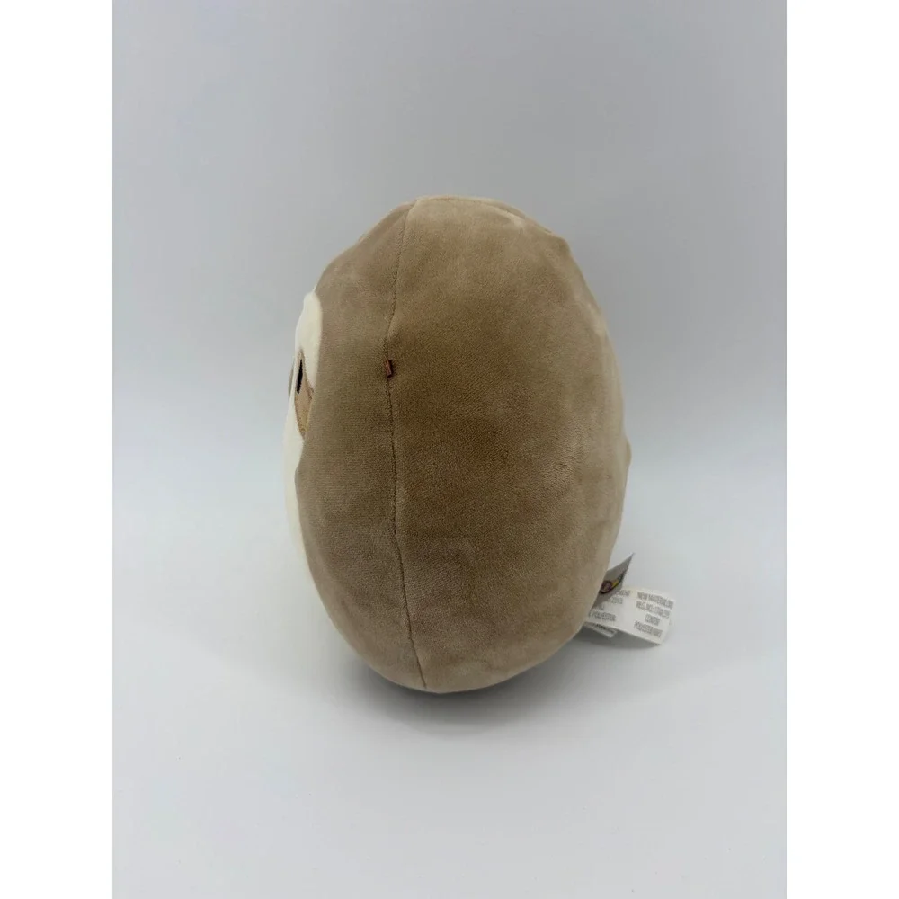Squishmallows Simon the Sloth Plush Unisex 8 Inch Tan Gold Shimmer Eye Accents‎